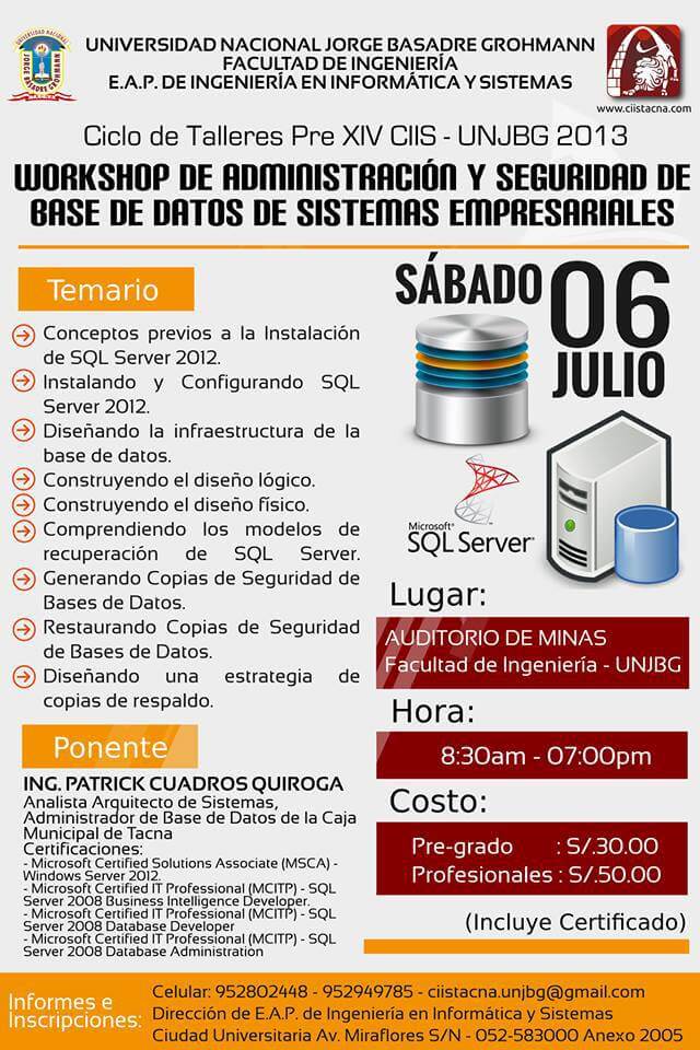 Flyer de evento relacionado