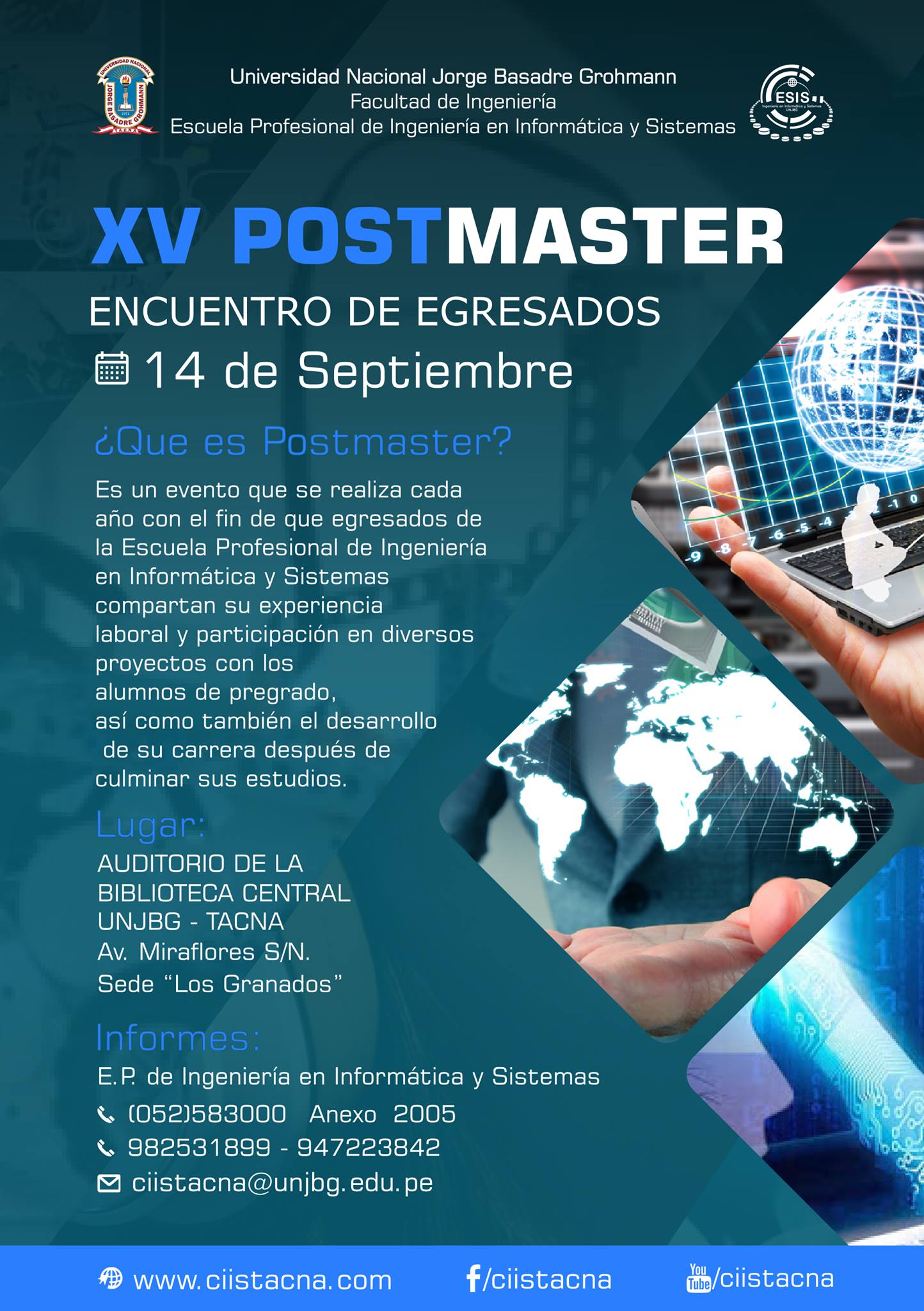 Flyer de postmaster XV