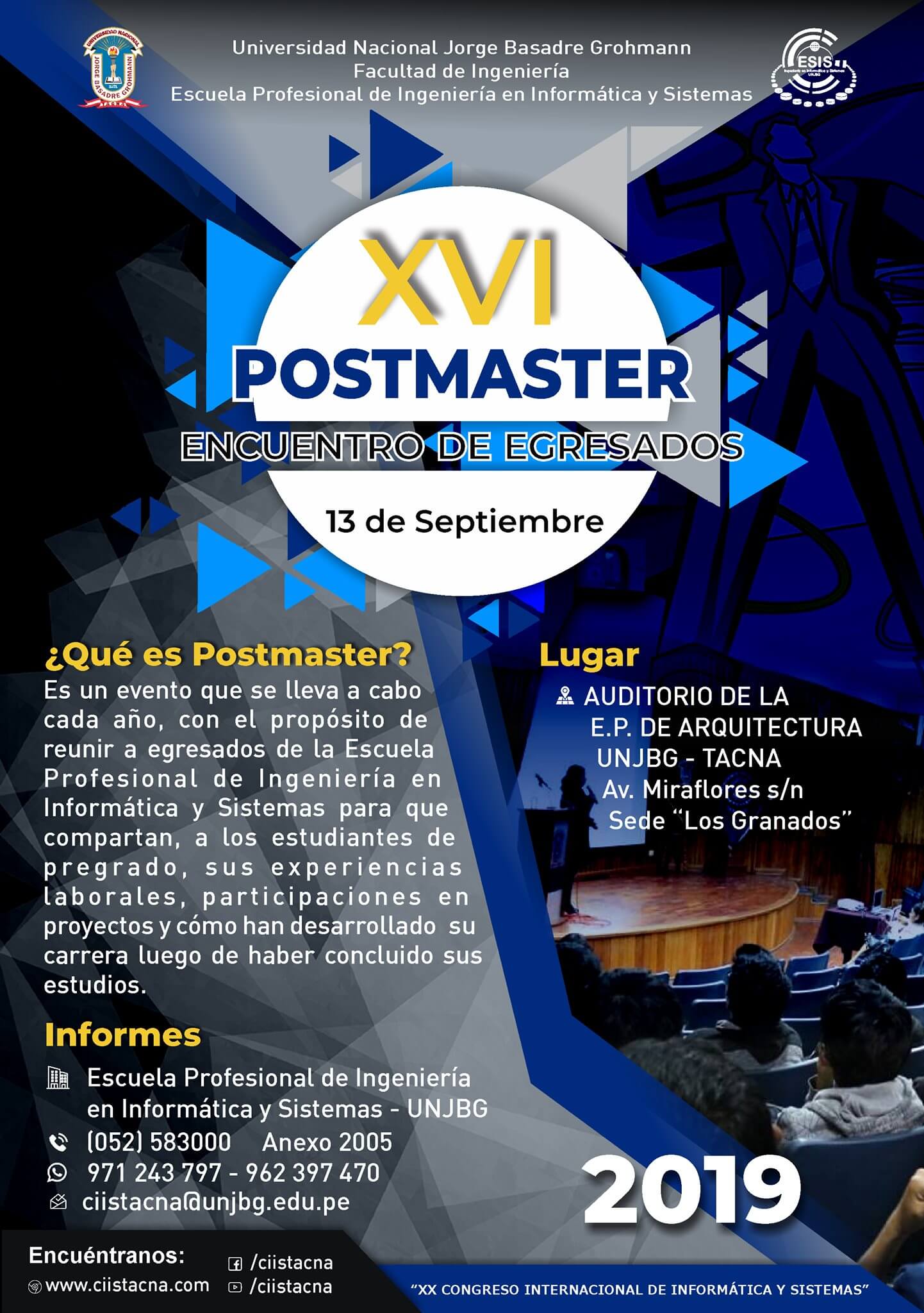 Flyer de postmaster XVI