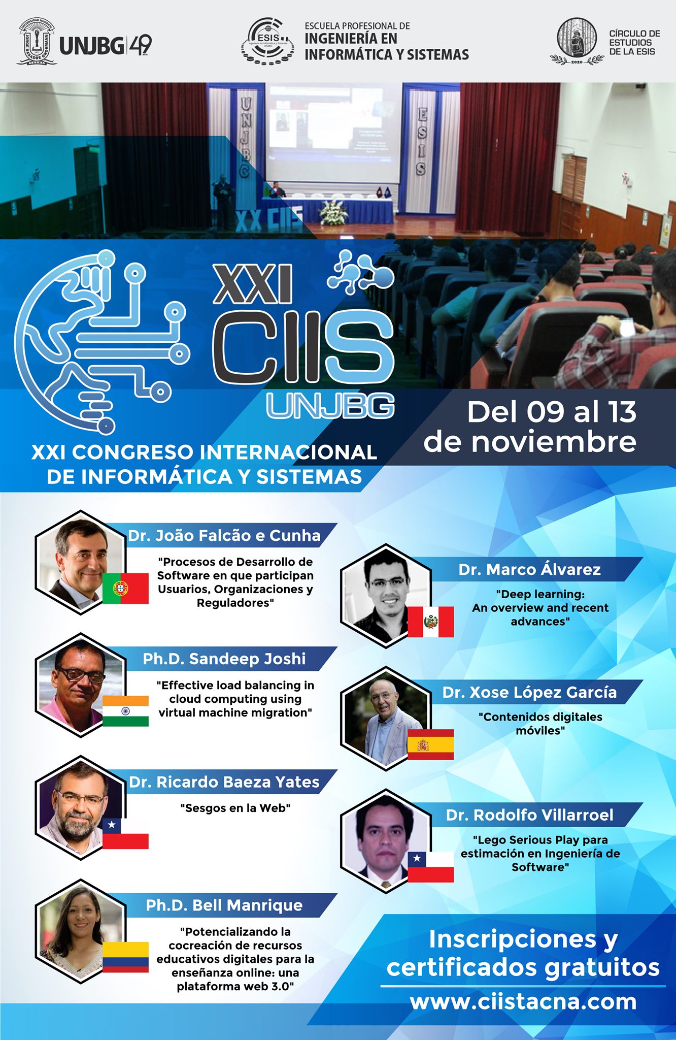 Flyer de ponentes - parte 1