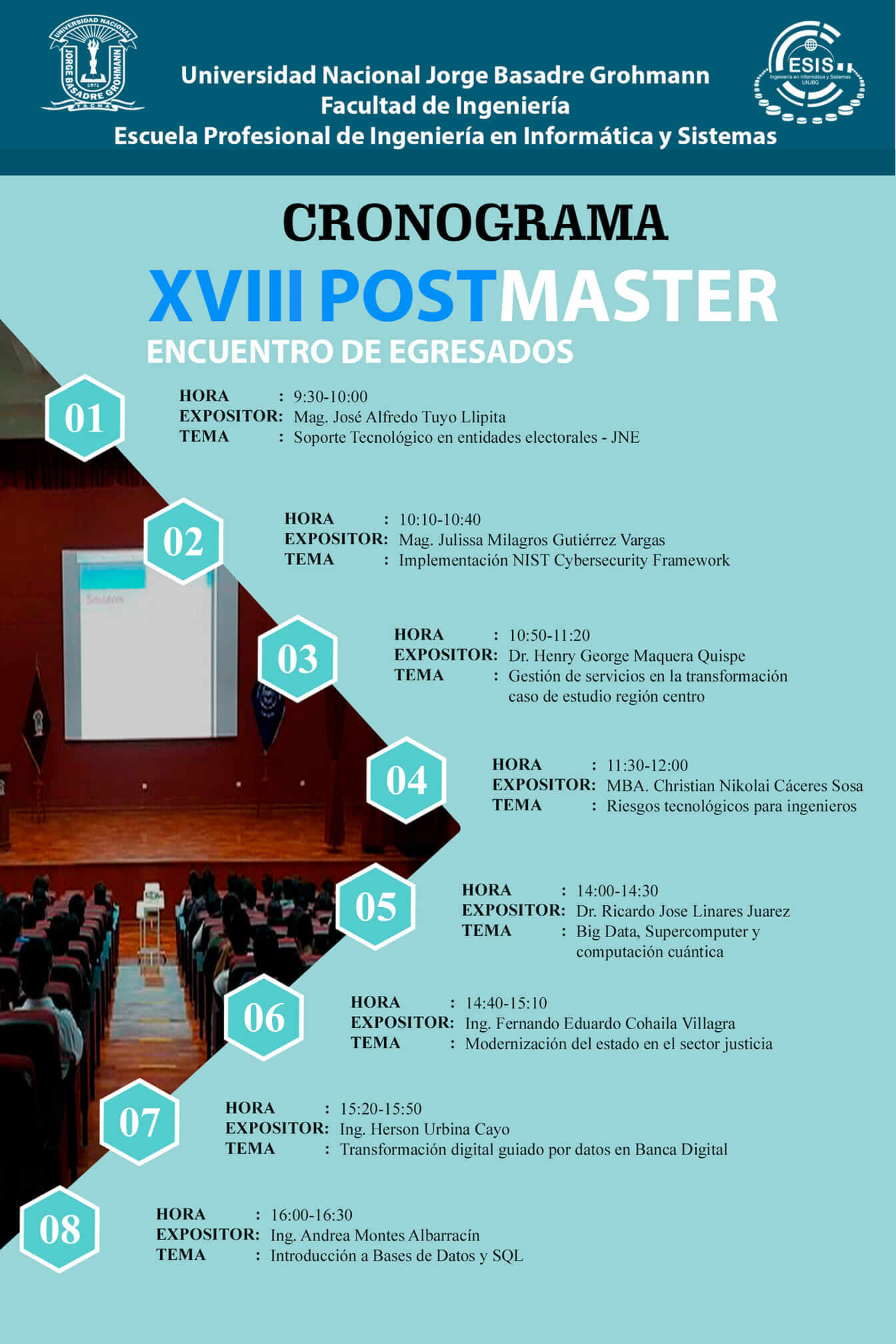 Flyer de postmaster XVIII