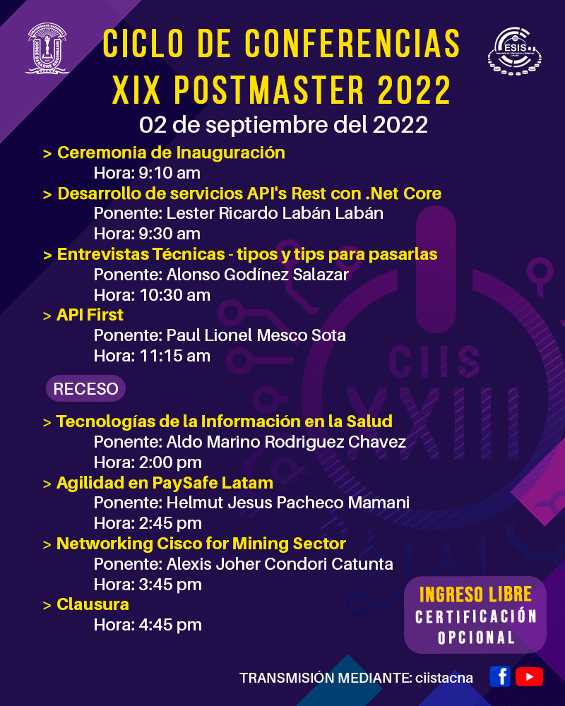 Flyer de postmaster XIX