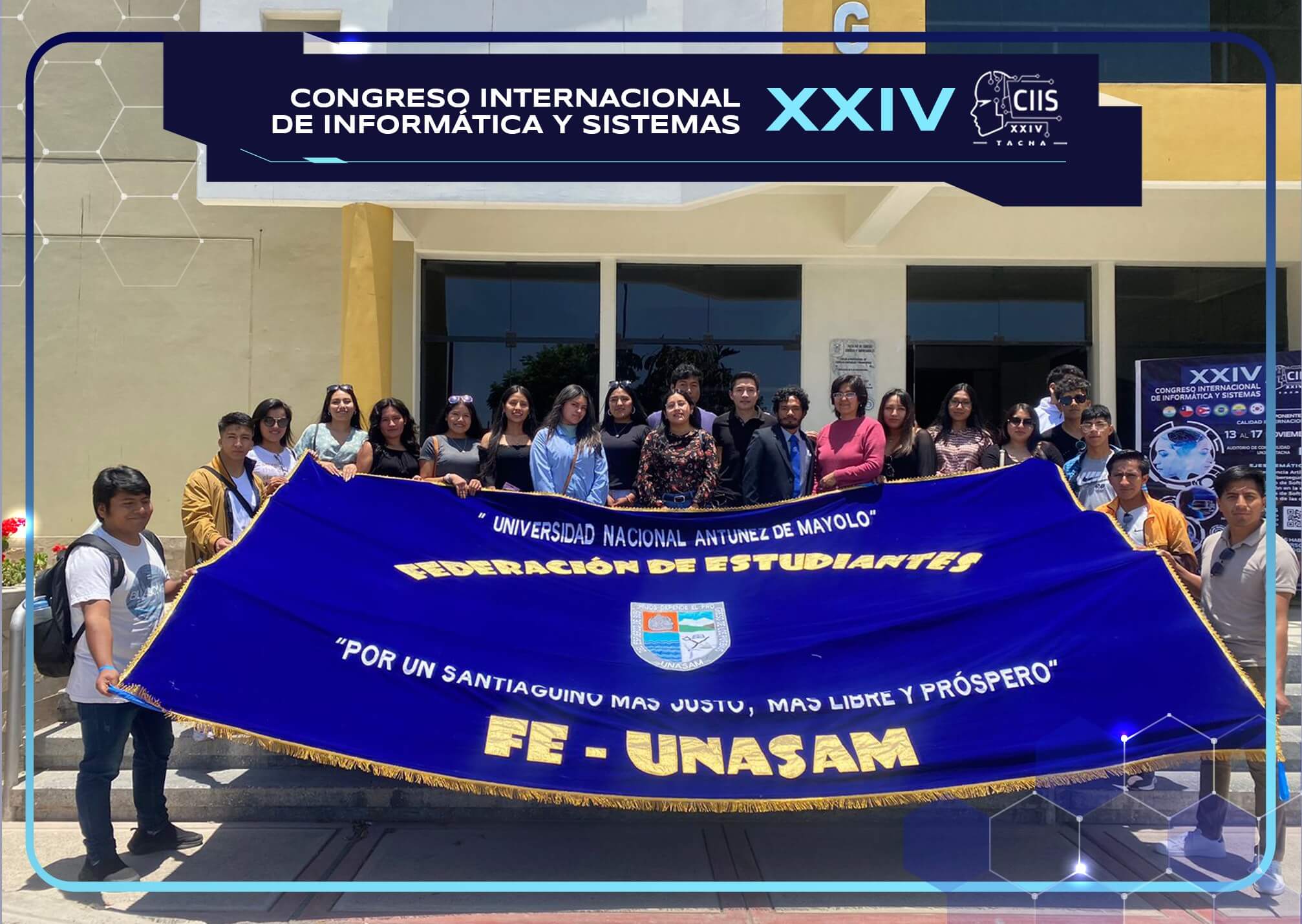 Delegación invitada UNASAM