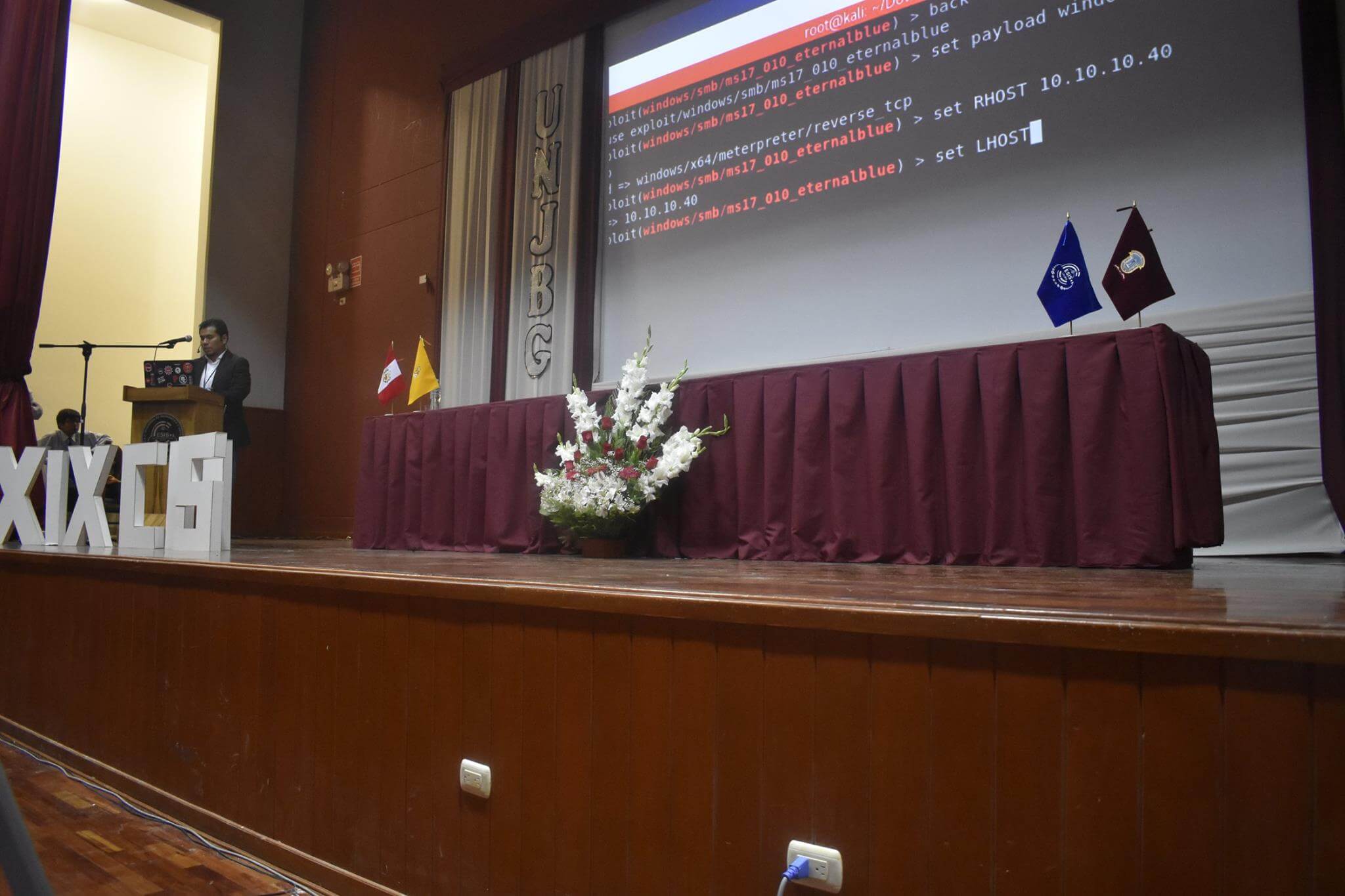 Fotografía de ponencia
