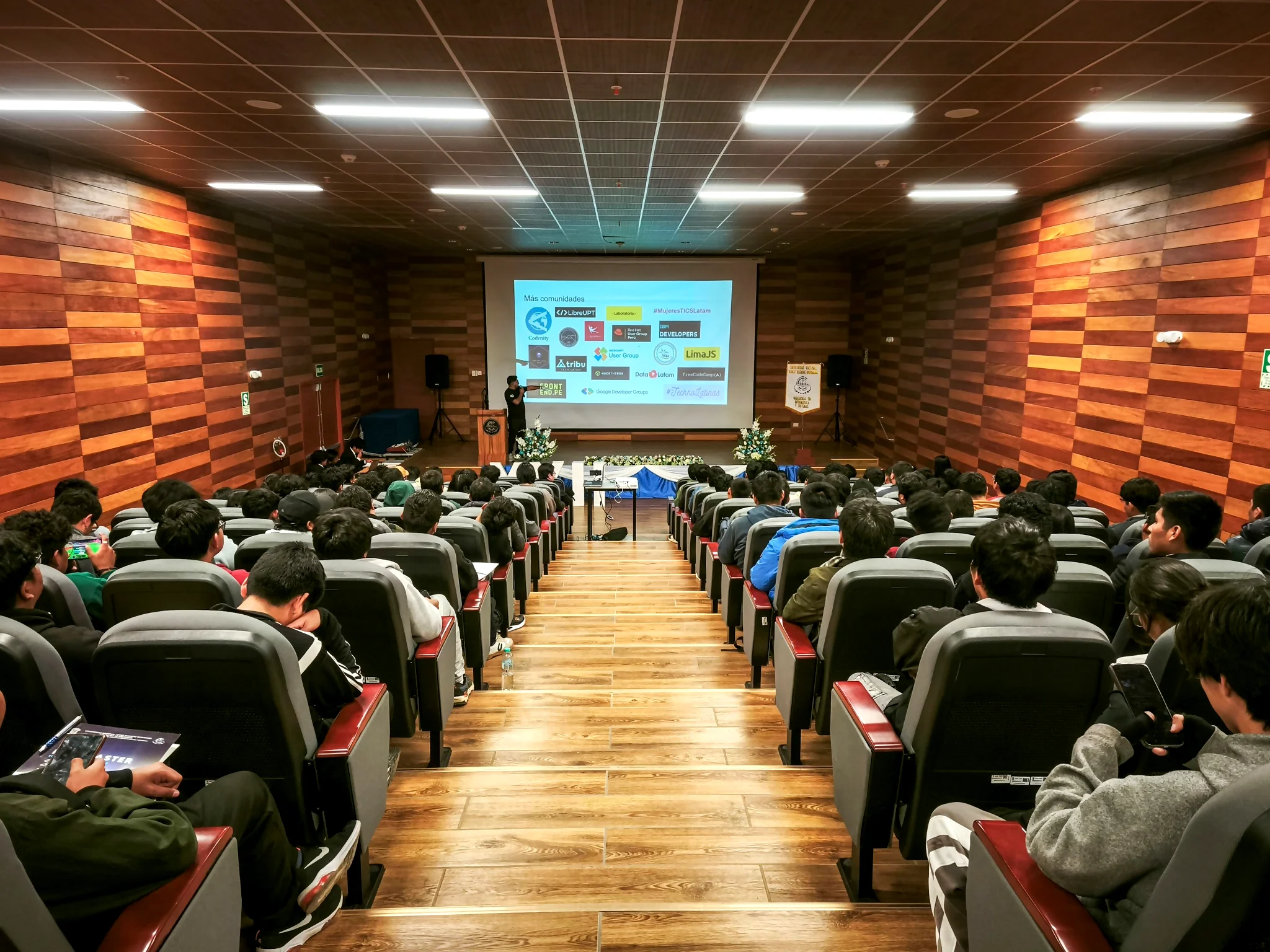 Fotografía de auditorío